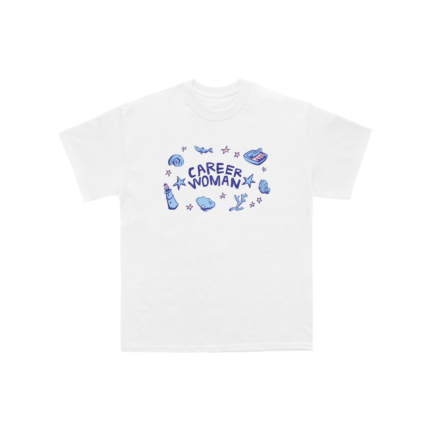 Professional Woman - "Lighthouse" Elegant T-shirt for a Confident Look