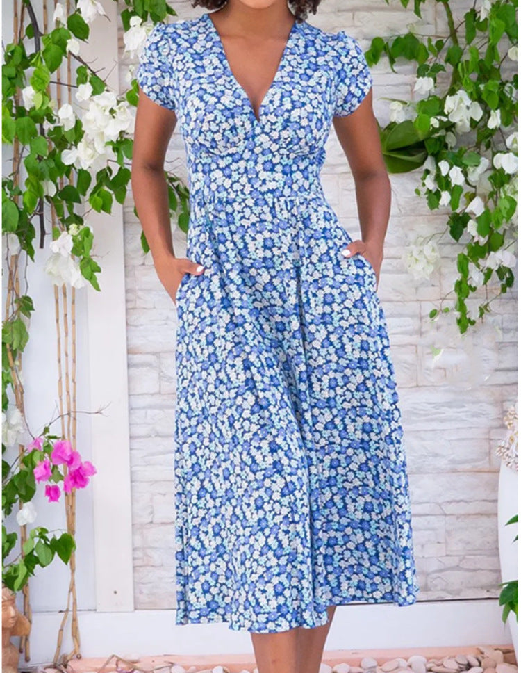 Fienna – Elegant Button-Front Midi Dress for a Stylish Look
