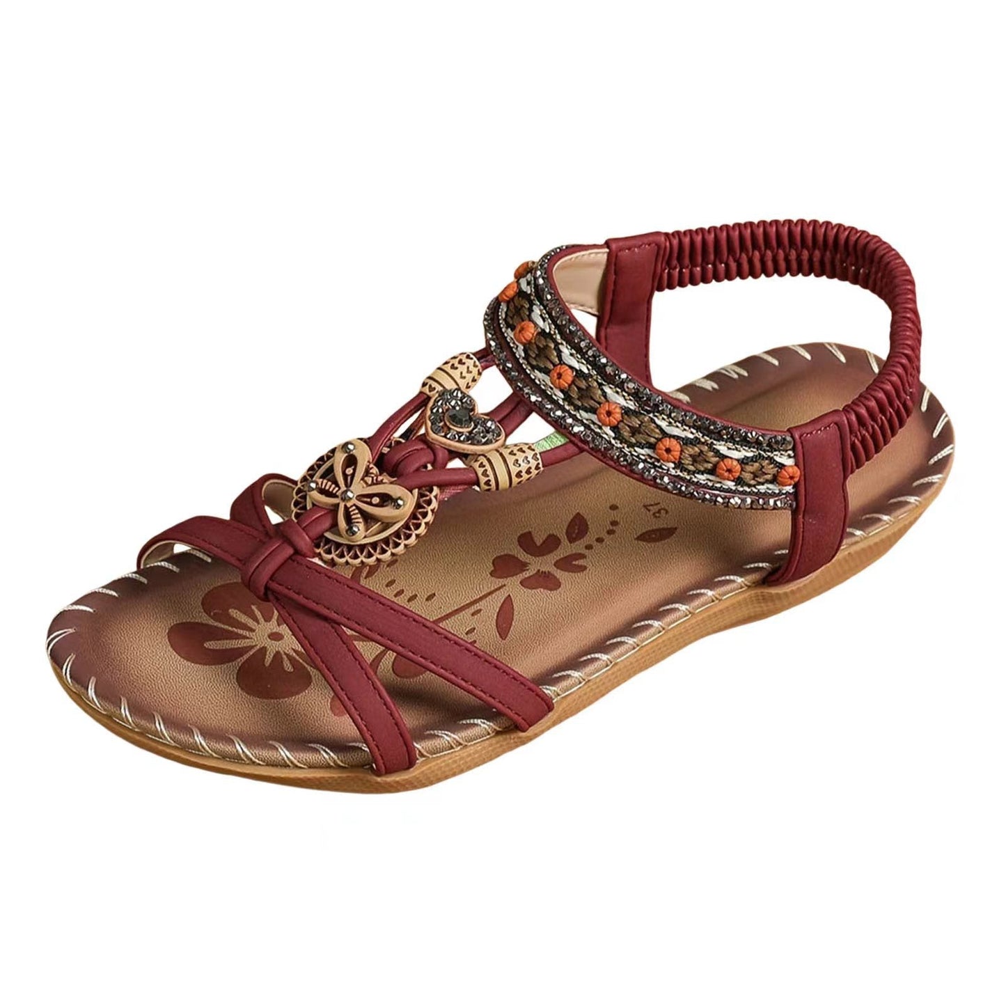 Darla – Embellished Boho Sandals