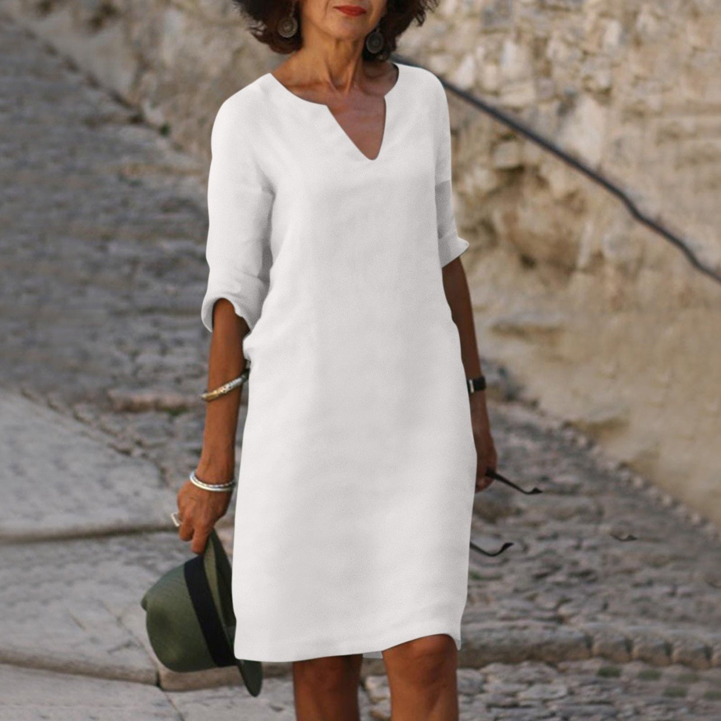SKYLAR | V-Neck Dress