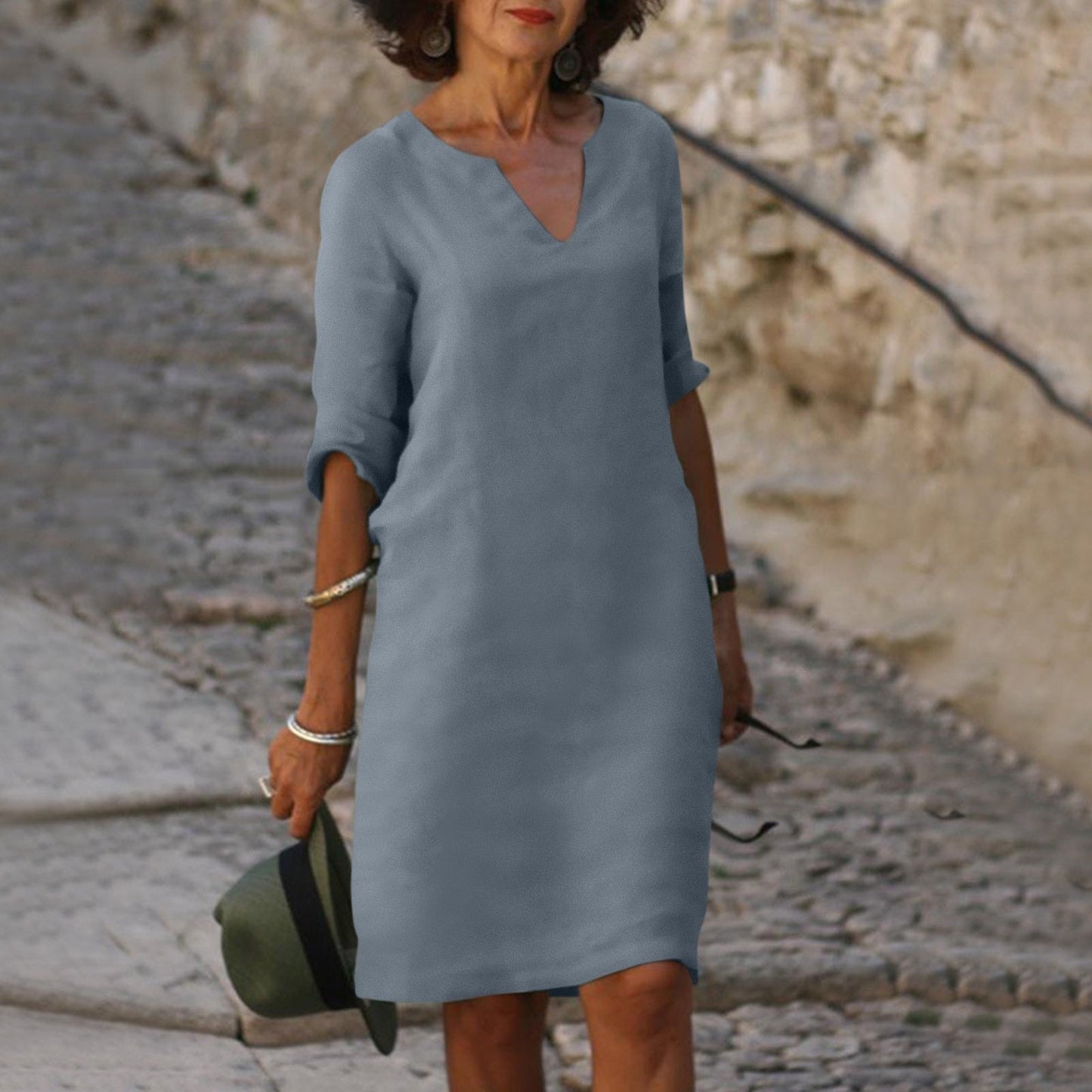 SKYLAR | V-Neck Dress