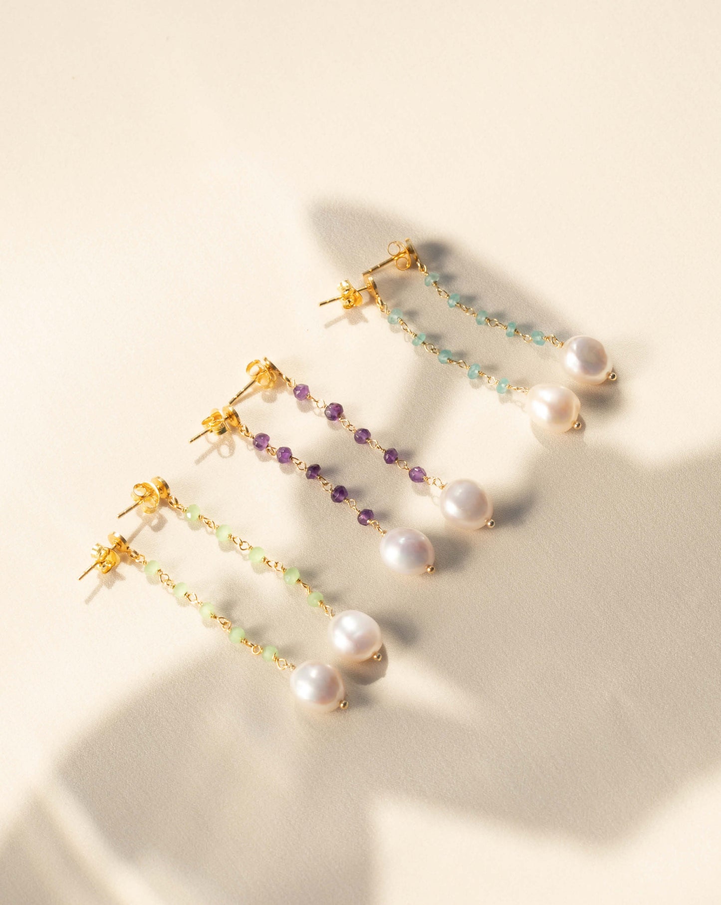 OLIVIA Earrings Vert