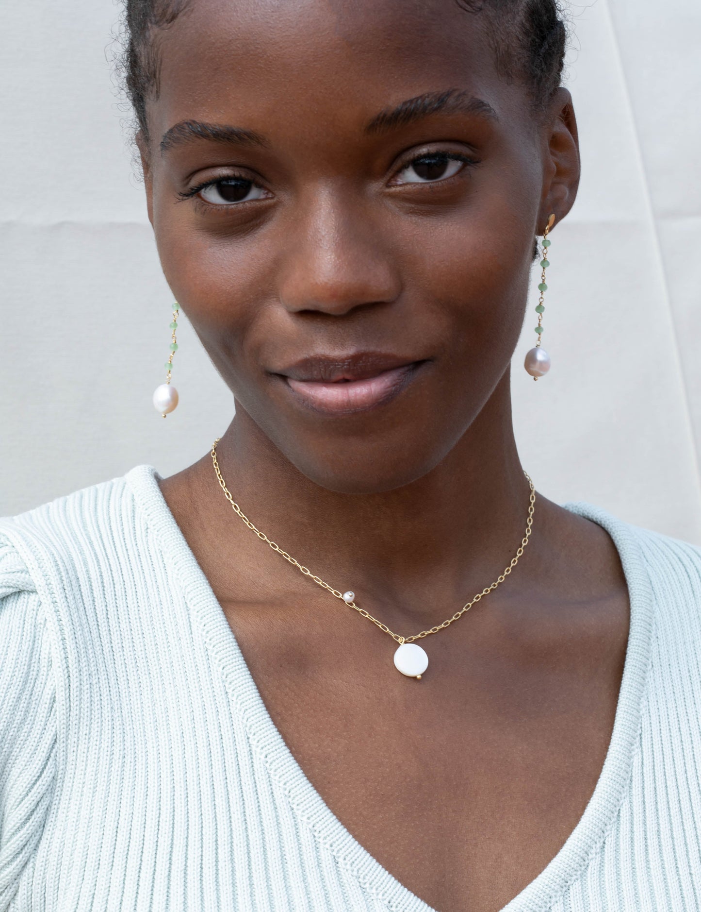 OLIVIA Earrings Vert