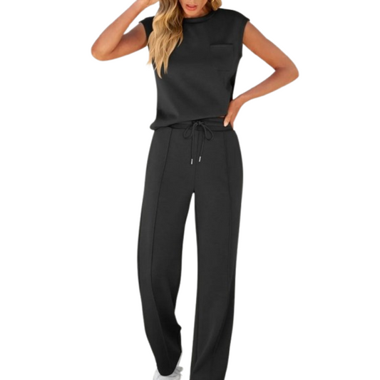 Foria – Casual Sleeveless Drawstring Set