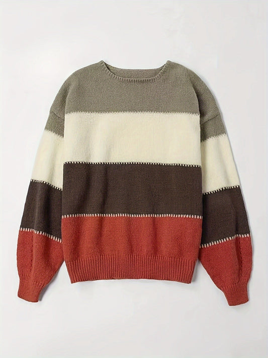 Livia - Color Block Sweater