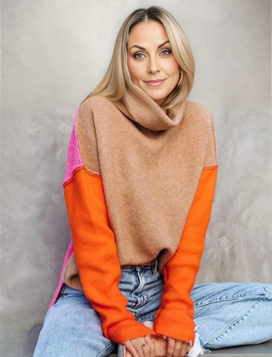 Sloane – Relaxed Turtleneck Jumper
